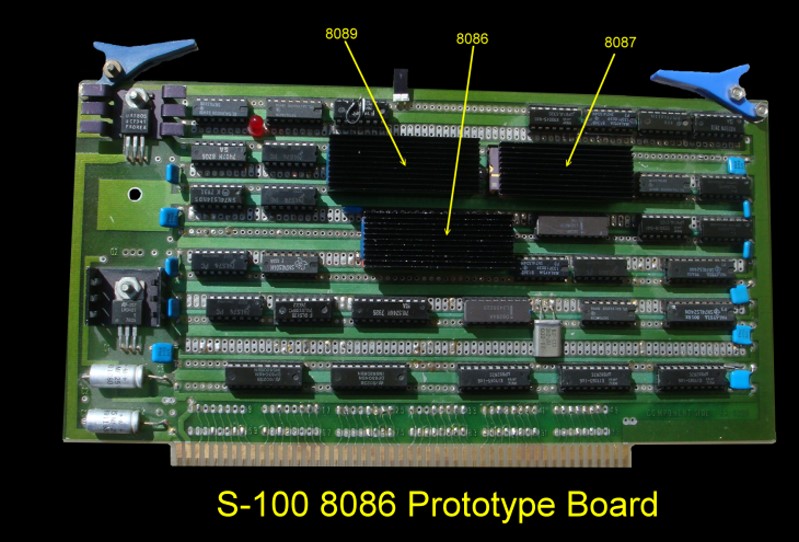 S100 Computers - 8086 CPU Board